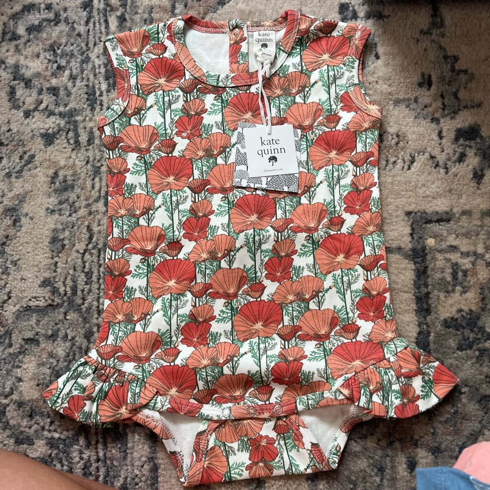 🌺 poppy ruffle leg 18-24